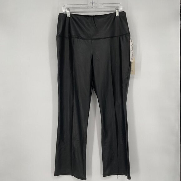 Joie Tummy‎ Control Faux Leather Pants Black XL - Picture 1 of 9